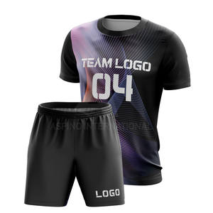 High Quality Custom Sublimated <b>Tennis</b> & Badminton Wear O neck jersey shorts set Breathable Uniform Wholesale Price with Low MOQ - Product Image 1