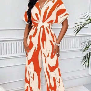 จั๊มสูทผ้าเข้ารูปสำหรับผู้หญิงจั๊มสูทเข้ารูปดีไซน์สไตล์ใหม่ - Product Image 2