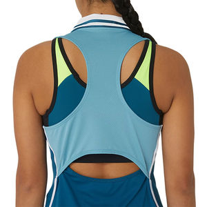 Uniforme de Tenis para Mujer Más Vendido en 2026, Novedades, Conjunto de Vestido sin Mangas con Estampado Floral, Transpirable, 100% Poliéster, Cuello en V, Frente/Cintura - Product Image 5