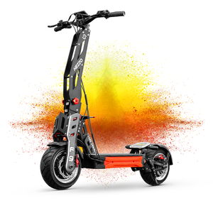 Trottinette électrique pliable HEZZOS F9 10000W 60V 40Ah à double moteur haute puissance pour adultes, tout-terrain, longue portée 61-80km/h Ride Pro - Product Image 4