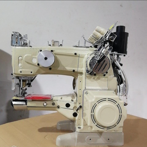 Máquina de coser de puntada cubierta tipo tubo CP-10-1 NUEVA, de tres agujas y cinco hilos, tipo Bullhead, OEM, DIY, con marco de plástico y acero. - Product Image 1