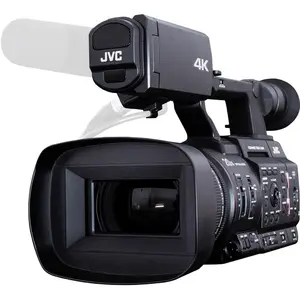 JVC GY-HC500U 4K Pro Filmadora com M.2 SSD Adaptador de mídia Kit