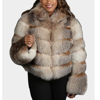 Poids lourd grande taille femmes haut court imperméable fourrure fausse fourrure veste dames coquille souple épais personnalisé femmes fourrure vestes respirant