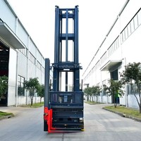 Chariot élévateur MiMA Man-up Turret Truck VNA 1600 kg, chariot élévateur électrique 3 voies MCC16 Man-Up 12,5 m VNA pour entrepôt à allées étroites de 1,65 m