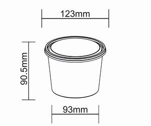 Nuevo diseño redondo de plástico Pop Top Container Set PET PP Material Alimentos Embalaje de alimentos Tarro Caja de plástico Ofertas increíbles - Product Image 3