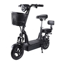 Trottinette électrique pliable pour adultes 36V 350W avec siège