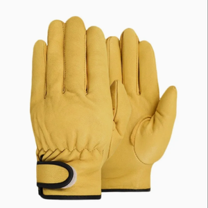Guantes de conducción de cuero de cabra Guantes de coche con oferta al por mayor de alta calidad para conductores - Product Image 1