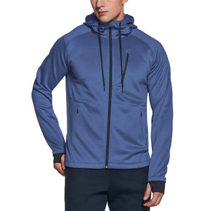 100% Polyester Full Zip Slim Fit Activewear Outdoor <b>Jacket</b> Men Custom Design Gym <b>Workout</b> Training Track <b>Jackets</b> - Product Image 4