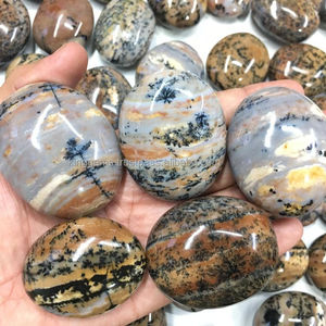 Piedra de Ágata Dendrítica Natural Pulida al por Mayor, Piedra de Palma, Gema Tallada para Feng Shui, Cristal Curativo, Souvenir - Product Image 2