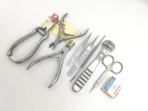 ที่มีคุณภาพสูงมืออาชีพทำเล็บมือเล็บเท้าชุดที่มีการติดฉลากส่วนตัวสแตนเลสที่กำหนดเอง - Product Image 4