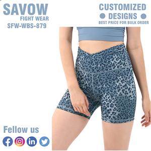 Shorts de sport taille haute sans couture pour femme, leggings courts push-up pour le yoga et l'entraînement - Product Image 6