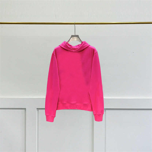 Sudaderas de gran tamaño de algodón 100% para hombre y mujer, sudaderas con capucha de Color sólido con estilo Hip Hop, estampado informal, ajuste de punto Suelto - Product Image 6