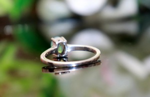 Ethiopian Opal <b>Ring</b> 925 Sterling <b>Silver</b> Handmade October Birthstone Jewelry Prong <b>Set</b> Gift <b>Ring</b> For Women - Product Image 3