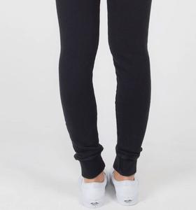 กางเกงกันเหงื่อสำหรับผู้หญิงเสื้อผ้ากันเหงื่อสีดำแบบมีเชือกผูกสำหรับเด็กผู้หญิงกางเกงกันเหงื่อออกแบบได้ตามต้องการสำหรับฤดูหนาว - Product Image 6