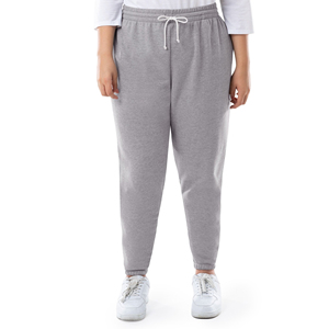 Vente en gros d'usine, logo personnalisé, pantalon de survêtement pour femmes été/hiver, coton mélangé lourd, respirant, séchage rapide, élastique, premium - Product Image 1