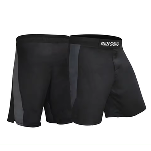 Vente en gros Fabricant uniforme Mma noir combat respirant Fitness impression Mma Shorts Tige OEM Logo personnalisé article MMA Shorts - Product Image 1