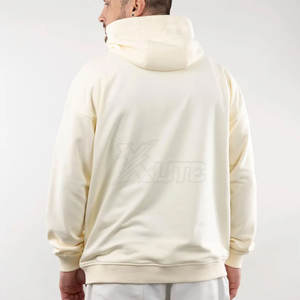 Sudadera con Capucha Bordada de Moda Casual, Cómoda, 100% Algodón, Felpa, Manga Larga, Ropa de Calle, Uso Diario de Invierno - Product Image 4