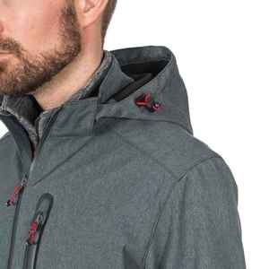 Vêtements de sport UNIQUE Veste Softshell pour femme Imperméable Coupe-vent Respirante Écologique Matelassée Réversible Fermeture éclair Hiver - Product Image 6
