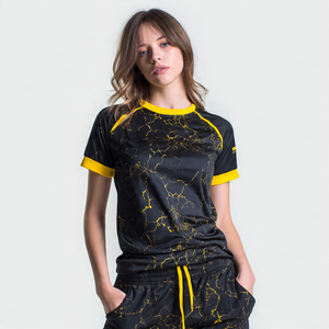 Imprimé Baggy T-shirt survêtement femmes surdimensionné T-shirt Baggy pantalon ensemble dames goutte épaule Sublimation T-Shirt cordon pantalon - Product Image 6