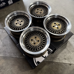 ชุดล้อ 15x8.5 Klutch SL1 4x100 17 73.1 สีบรอนซ์ขอบขัดเงา จำนวน 4 ล้อ - Product Image 4