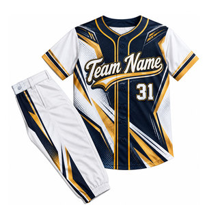 Uniforme de Béisbol, Conjunto de Jersey de Equipo, Transpirable, de Poliéster, Ropa Deportiva Cómoda, Nueva Llegada 2026 - Product Image 1