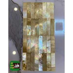 PIÈCES EN NACRE NATURELLE FABRIQUÉES À LA MAIN POUR LA CONCEPTION DE MEUBLES PERSONNALISÉS ET L'ART CRÉATIF DE BIJOUX - Product Image 2