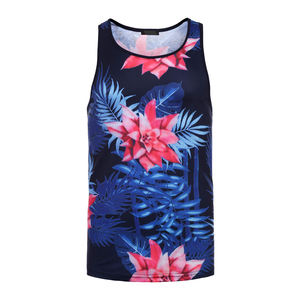 Débardeur de musculation pour hommes débardeur à séchage rapide respirant grande taille Fitness Sublimation imprimé hommes débardeurs - Product Image 3