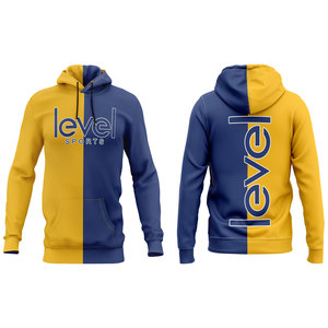 Sweat à capuche streetwear brodé de qualité supérieure, personnalisé, en polyester/coton avec impression numérique, offre d'échantillon - Product Image 1