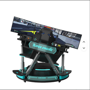 Machine de jeu de course automobile AR pour parcs d'attractions et salles d'arcade, simulateur de conduite avec cockpit - Product Image 1