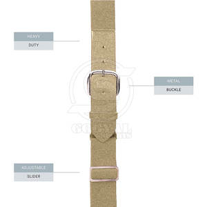 Cinturón de Béisbol de Color Sólido Hecho en Pakistán, Servicio OEM, Cinturón de Béisbol con Hebilla, MOQ Bajo - Product Image 3