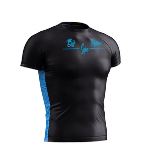 Camiseta de Compresión de Manga Larga para Hombre, para Entrenamiento de Jiu Jitsu, MMA No-Gi, Camiseta Ajustada de BJJ para Grappling, Capa Base Deportiva - Product Image 2