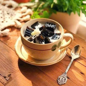 Achieve Delectable Chewy-Tender Texture with Our Formulated Black <b>Jelly</b> Powder in Convenient Bag Packaging - Product Image 6