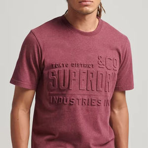 Dernière conception attrayante couleur t-shirt hommes vêtements nouveau style d'été mode couleur bouffée imprimé t-shirt pour hommes - Product Image 3