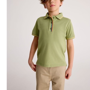 100% coton unisexe été survêtement décontracté garçon polo et pantalon court pour courir couleur unie hommes fournisseur de BD - Product Image 6