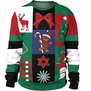 Ropa de invierno de diseño estampado completo de alta calidad al por mayor sudadera unisex transpirable sublimada con estampado forrado logotipo personalizado - Product Image 1