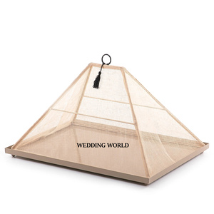 ถาดช็อคโกแลตโลหะทรงกลมพร้อมฝาปิดตาข่ายถาดช็อคโกแลตหรูหราสไตล์คลาสสิกแฟนซี - Product Image 4