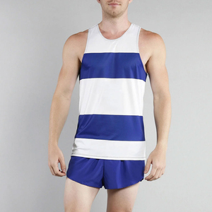 Camisetas sin mangas de entrenamiento para hombre, camiseta sin mangas para gimnasio, chaleco deportivo, ropa deportiva de secado rápido, LICRA/poliéster personalizado - Product Image 2