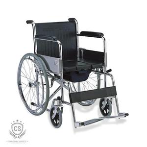 Fauteuil roulant manuel confortable avec siège en tissu respirant, soutien pour les longues séances assises pour les personnes âgées et les personnes handicapées - Product Image 4
