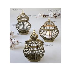 Bougeoir photophore de forme ronde de qualité supérieure en fer noir couleur bougeoir suspendu aux prix les plus bas - Product Image 6