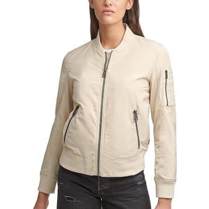 Vente chaude Nouveau Élégant À Manches Longues Femmes Bomber Veste Casual Wear Taille Adulte Femmes Bomber Veste À Vendre - Product Image 1