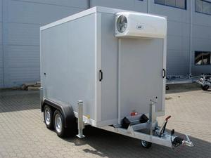 Remolque Refrigerado de Doble Eje para Carga, Remolque Congelador Móvil, Remolque de Transporte, Tamaño Personalizado 2001-3000kg - Product Image 1