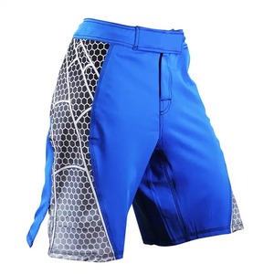 Haute qualité sur mesure OEM hommes Sublimation MMA BJJ Shorts pour hommes 100% Polyester Arts martiaux Boxer entraînement combat porter - Product Image 5