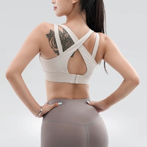 Ignite Sujetador sin costuras Spandex Top Mujer Fitness Elástico Transpirable Aumento de senos Ocio Ropa interior deportiva - Product Image 3