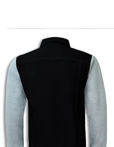 Veste en jean d'hiver pour homme réversible à séchage rapide Polyester/coton respirant et imperméable à l'eau - Product Image 3