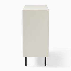 Gabinete de entrada de lujo glamoroso Patio Quinn Color blanco Natural madera de caoba para sala de estar comedor muebles para el hogar - Product Image 3