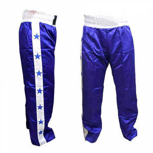 Pantalones de kickboxing de fabricación de Pakistán, pantalones de kickboxing transpirables de diseño personalizado para entrenamiento 2024 - Product Image 2