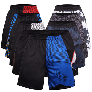 Short d'été à sublimation pour hommes, pantalon de sport décontracté de grande taille pour le basket-ball de plage, design en maille - Product Image 3