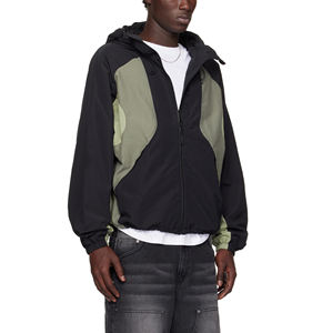 Chaqueta Cortavientos Personalizada OEM para Hombre, Nuevo Estilo, Diseño Sólido, Impermeable y Cortavientos para Correr en Invierno, Casual 2026 - Product Image 4