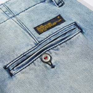 Pantalones cortos de bolsillo de carga informales de lona sólida de algodón 100% de alta calidad tela suave transpirable logotipo personalizado tarifa al por mayor disponible - Product Image 6