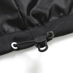 Diseño personalizado Logo chaqueta cortavientos hombres deportes al aire libre de talla grande Anorak impermeable con capucha - Product Image 5
